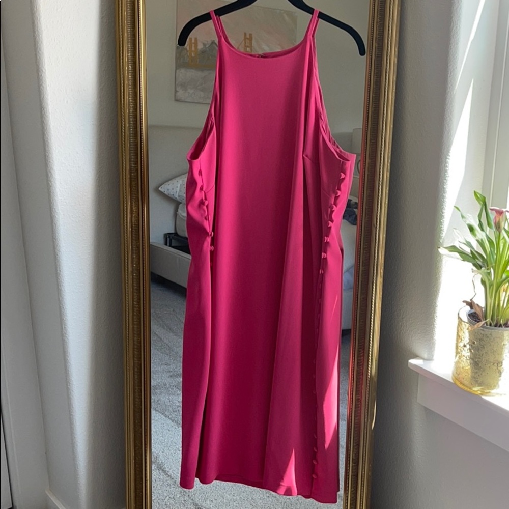 Pink Badgeley Mischka dress